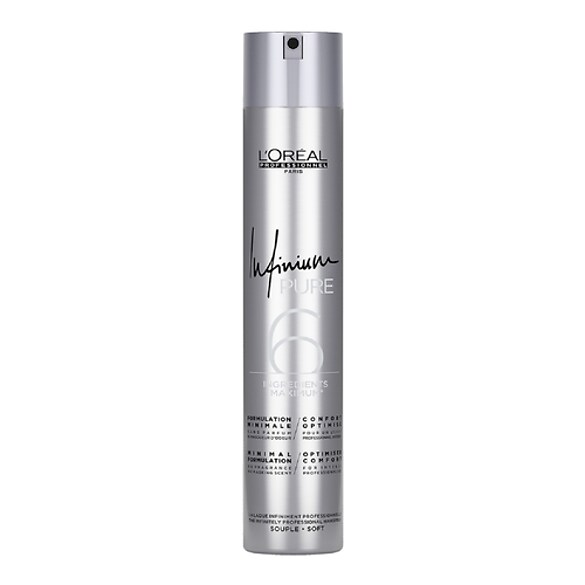 Infinium Pure Hairspray Soft, L'Oréal Professionnel